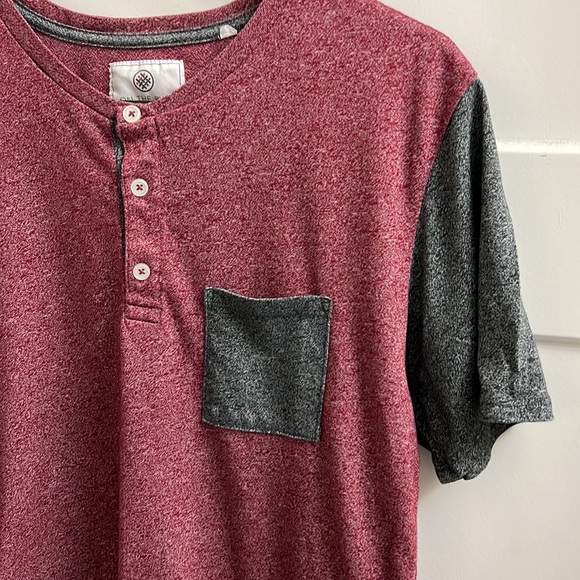 On The Byas 3 Button Henley - Picture 3 of 5